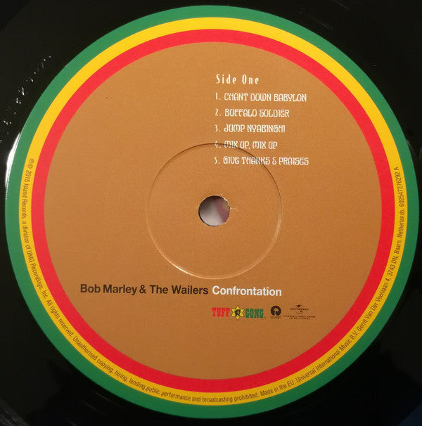 Bob Marley & The Wailers - Confrontation (LP, Album, RE, 180)