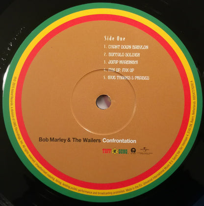Bob Marley & The Wailers - Confrontation (LP, Album, RE, 180)