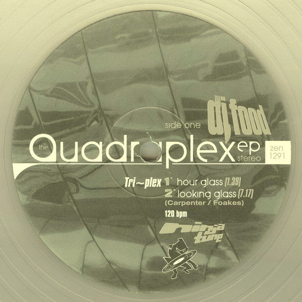 DJ Food : The Quadraplex EP (12", EP, Cle)
