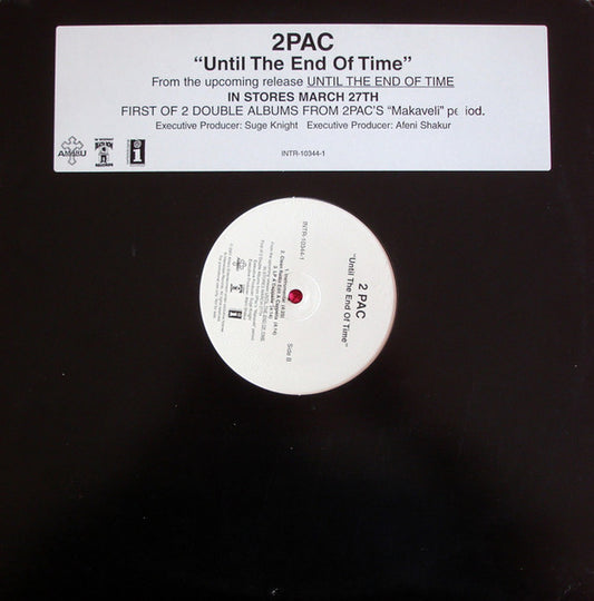 2Pac : Until The End Of Time (12", Single, Promo)