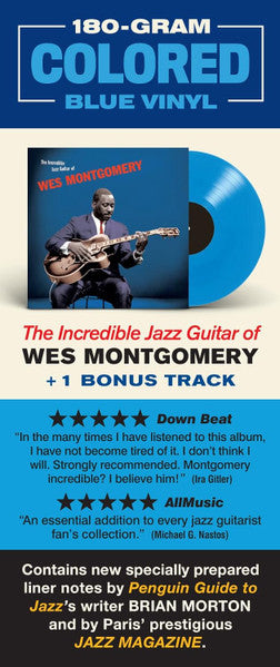 Wes Montgomery : The Incredible Jazz Guitar of Wes Montgomery  (LP, Album, Ltd, 180)