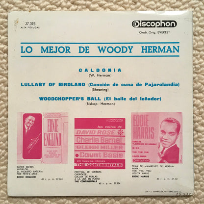 Woody Herman : Lo mejor de (7", EP)