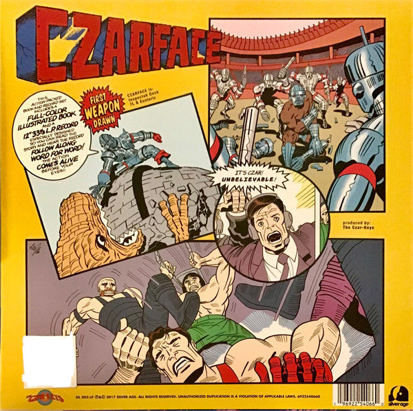 Czarface : First Weapon Drawn (LP, Album, RE, Blu)