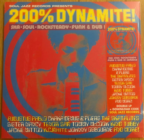 Various - 200% Dynamite! (2xLP, Comp, RP)
