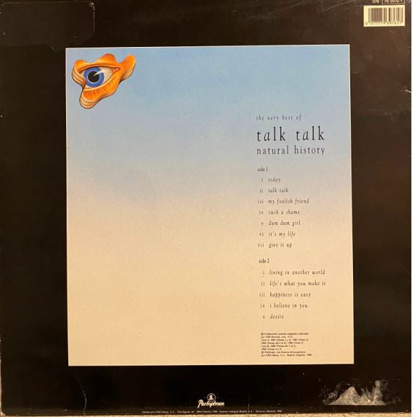Talk Talk - Natural History (The Very Best Of Talk Talk) (LP, Comp)
