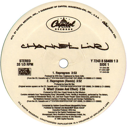Channel Live : Reprogram / Mad Izm (Remix) (12")