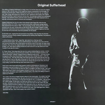 Félá Anikulapo Kuti* & Egypt 80 - Original Suffer Head (LP, Album, RE, Gre)