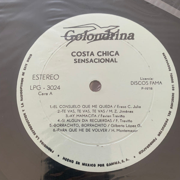 Costa Chica : Sensacional (LP)