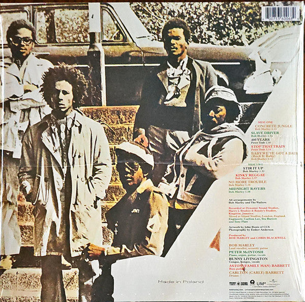 Bob Marley And The Wailers* - Catch A Fire (LP, Album, RE)