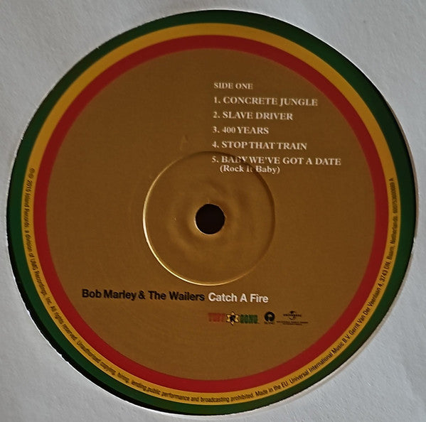 Bob Marley And The Wailers* - Catch A Fire (LP, Album, RE)