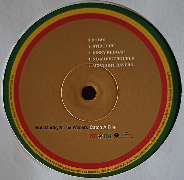 Bob Marley And The Wailers* - Catch A Fire (LP, Album, RE)