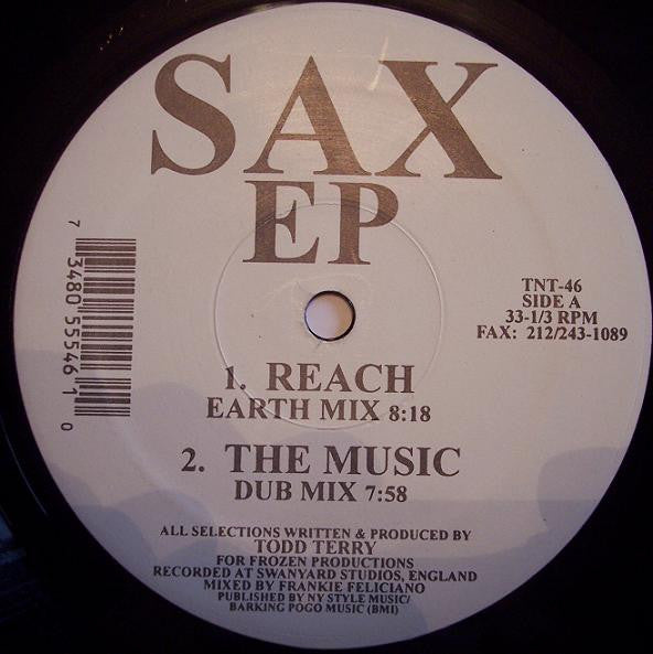 Sax : EP (12", EP)