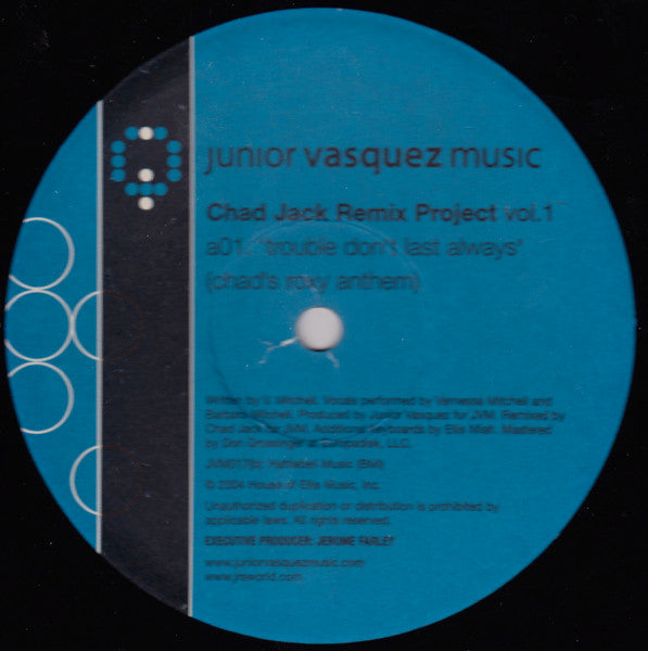 Chad Jack : Chad Jack Remix Project Vol. 1 (12")