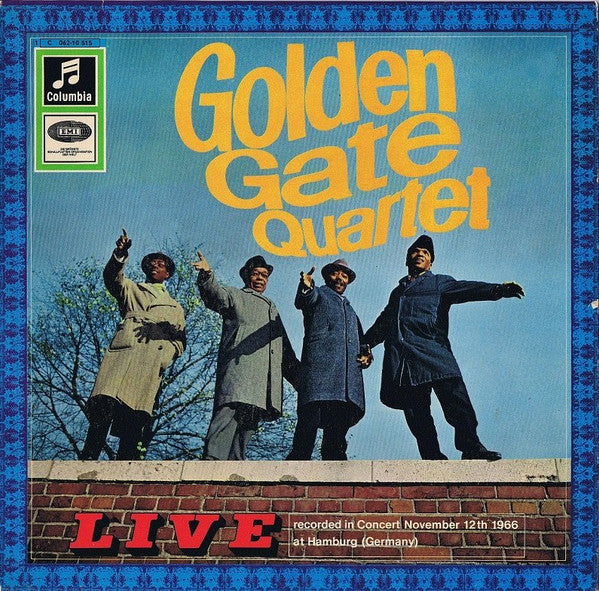 Golden Gate Quartet* - Live Recorded In Concert November 12th 1966 at Hamburg (Germany) (LP, RE)