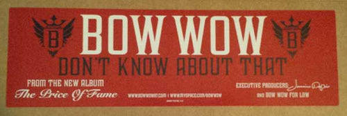 Bow Wow : Don't Know About That (12", Single)