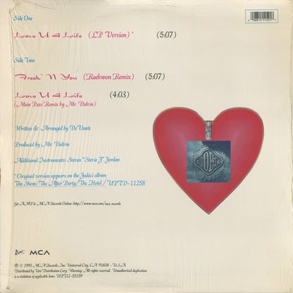 Jodeci - Love U 4 Life (12", Single)