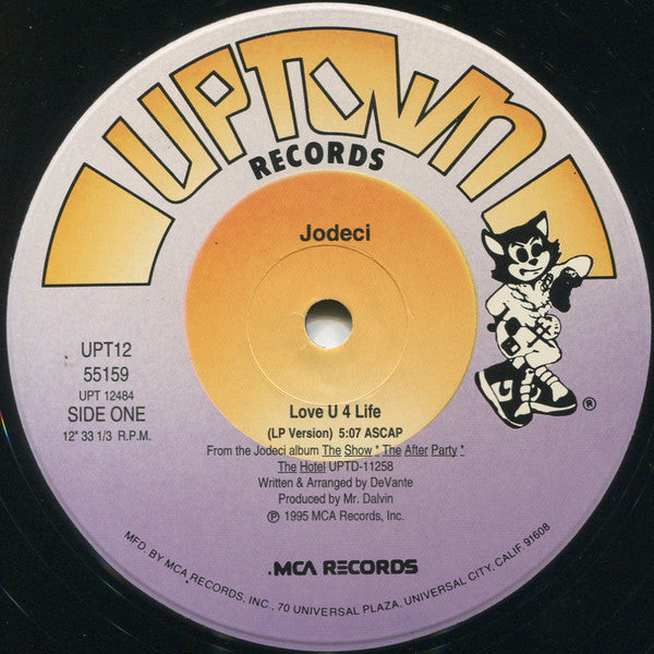 Jodeci - Love U 4 Life (12", Single)