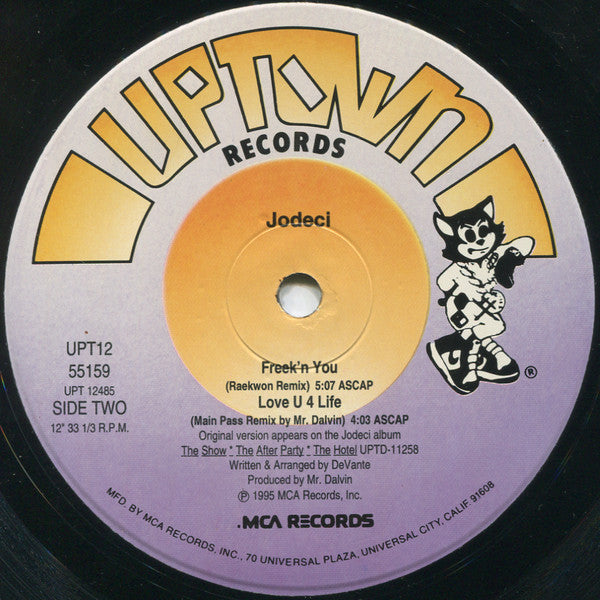 Jodeci - Love U 4 Life (12", Single)