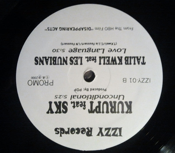 Various : Disappearing Acts (Music From The HBO Film) (12", Promo)