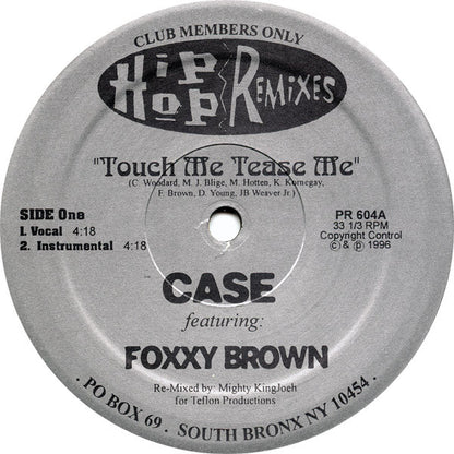 Case / SWV : Touch Me Tease Me / You're The One (12")