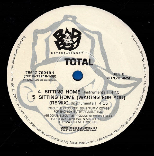 Total - Sitting Home (12")
