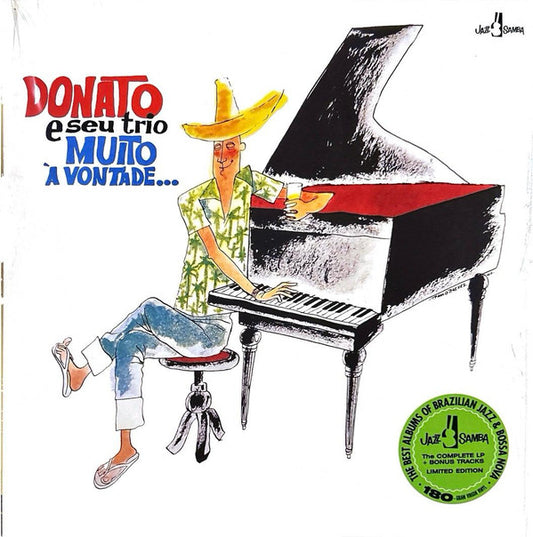 João Donato & Seu Trio - Muito à Vontade... (LP, Album, Ltd, RE)