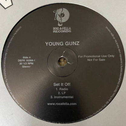 Young Gunz : Set It Off (12", Single, Promo)