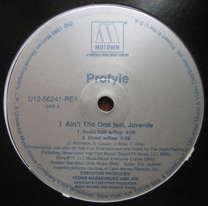 Profyle - I Ain't The One (12")
