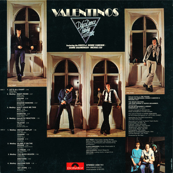 Valentinos* : Disco Dance Party (LP, Album)