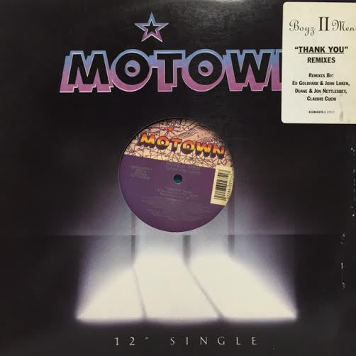 Boyz II Men : Thank You (Remix) (12")