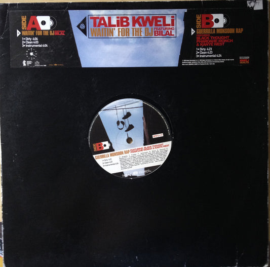 Talib Kweli : Waitin' For The DJ (12", Promo)