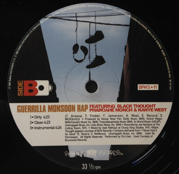 Talib Kweli : Waitin' For The DJ (12", Promo)
