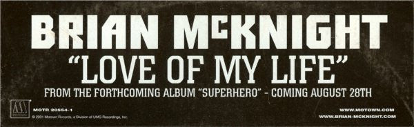 Brian McKnight - Love Of My Life (12", Promo)