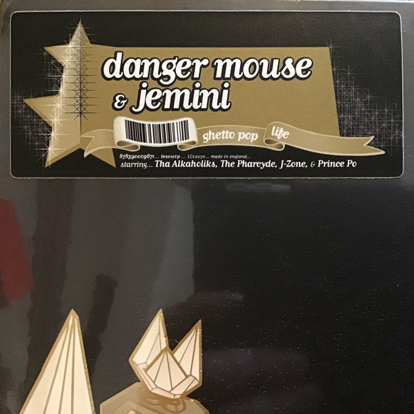 Danger Mouse & Jemini The Gifted One : Ghetto Pop LIfe (2xLP, Album, RE, Emb)