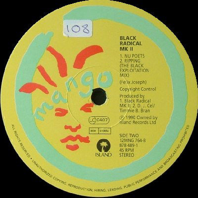 Black Radical MKII : Ripping Up The Industry (12")