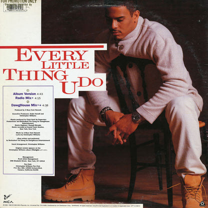 Christopher Williams - Every Little Thing U Do (12", Single)