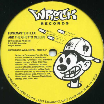 Funkmaster Flex And The Ghetto Celebs* - Nuttin But Flavor (Remix) (12")