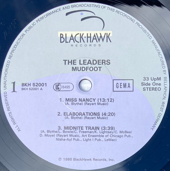 The Leaders  - Mudfoot (LP, Album)