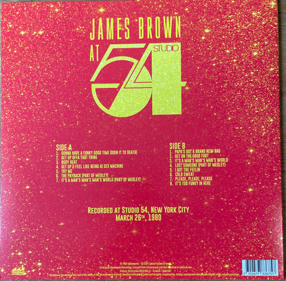 James Brown - At Studio 54 (LP, Comp, Ltd, Red)