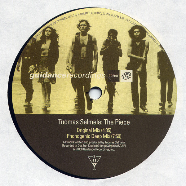 Tuomas Salmela : The Piece (12")
