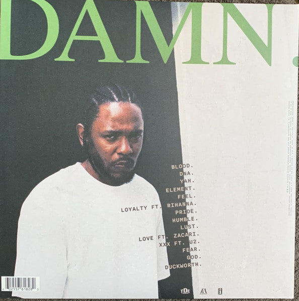 Kendrick Lamar : Damn (2xLP, Album, Gat)