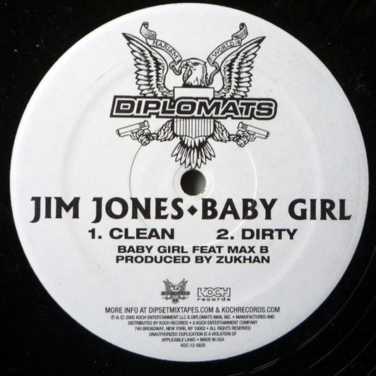 Jim Jones (2) : Baby Girl (12")