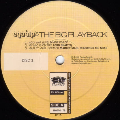 Various : Egotrip's The Big Playback (2xLP, Comp, RE)