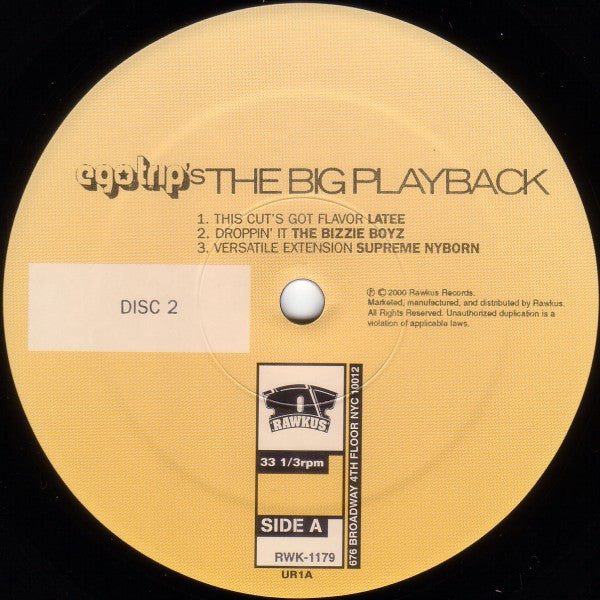 Various : Egotrip's The Big Playback (2xLP, Comp, RE)