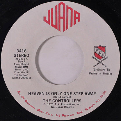 The Controllers (2) : Heaven Is Only One Step Away (7", Styrene)