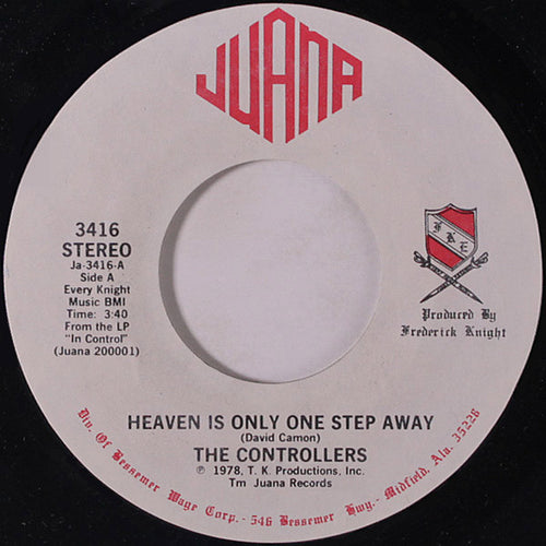 The Controllers (2) : Heaven Is Only One Step Away (7", Styrene)