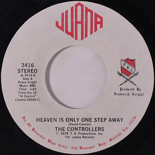 The Controllers (2) : Heaven Is Only One Step Away (7", Styrene)