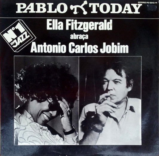Ella Fitzgerald : Ella Fitzgerald Abraça Antonio Carlos Jobim (2xLP, Album)