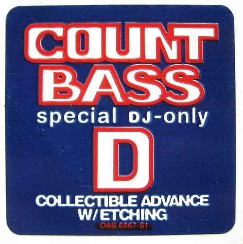 Count Bass D : Sandwiches / T-Boz Tried To Talk To Me! (12", S/Sided, Etch, Promo)