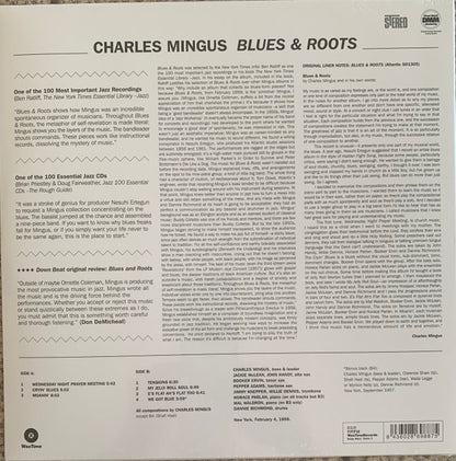 Charles Mingus - Blues & Roots (LP, Album, RE, RM, 180)